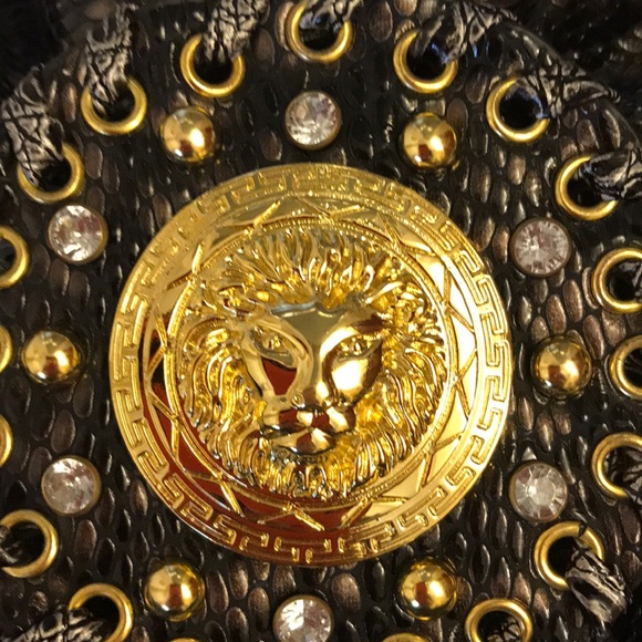 Black/Gold Shoulder Bag - Picture 2 of 4